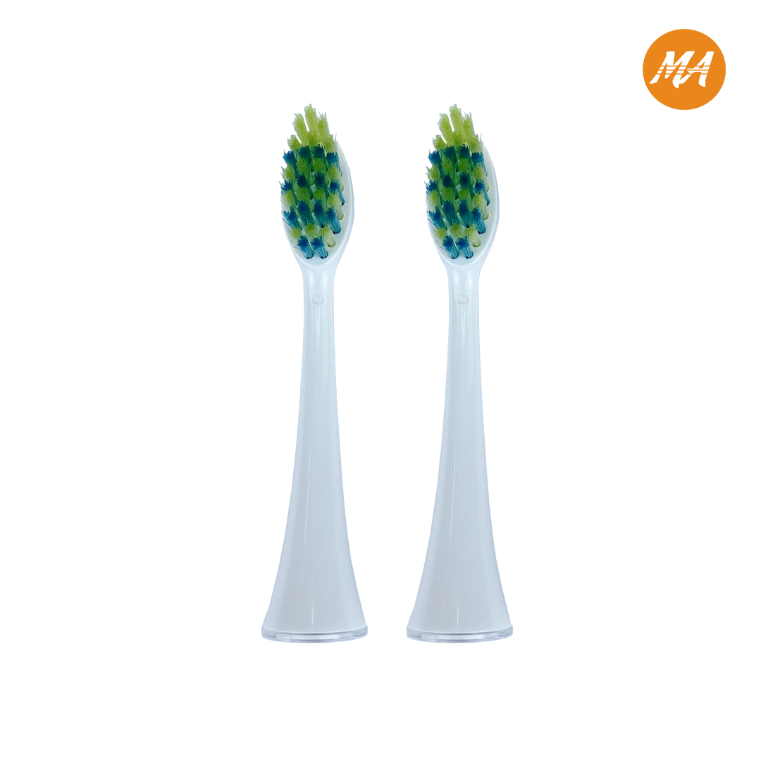 Đầu bàn chải điện thay thế bàn chải điện MaxAir model MA004, Electric toothbrush heads, Brush head 2pcs màu trắng