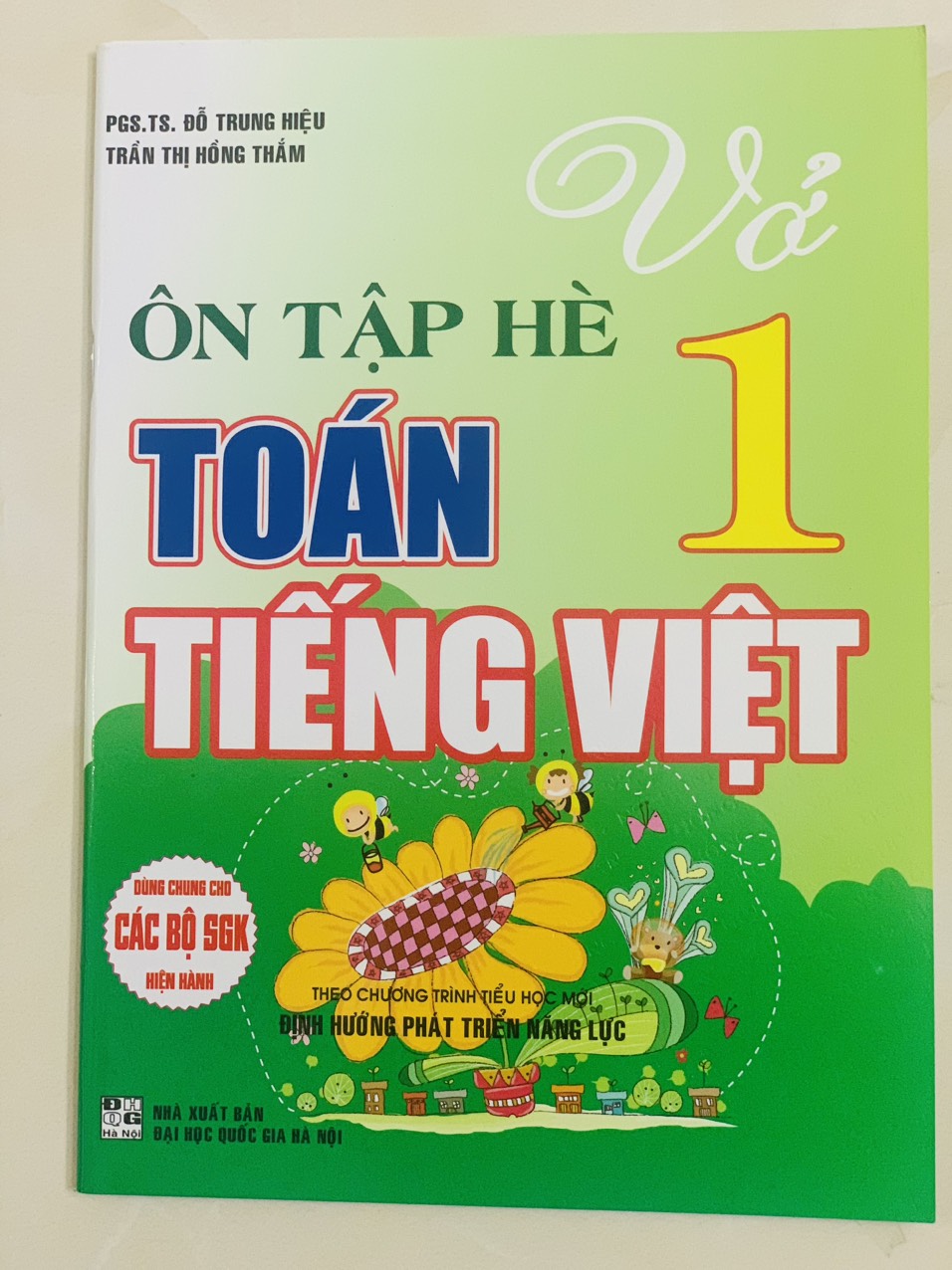 Sách - Vở ôn tập hè toán tiếng việt 1