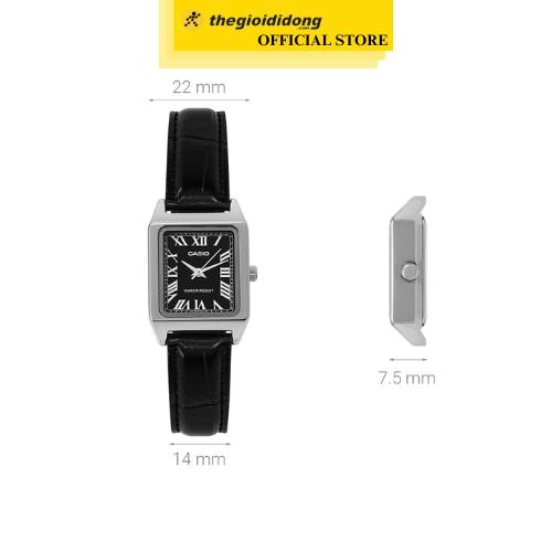 Đồng hồ CASIO 22 mm Nữ LTP-V007L-1BUDF - Hàng Chính Hãng