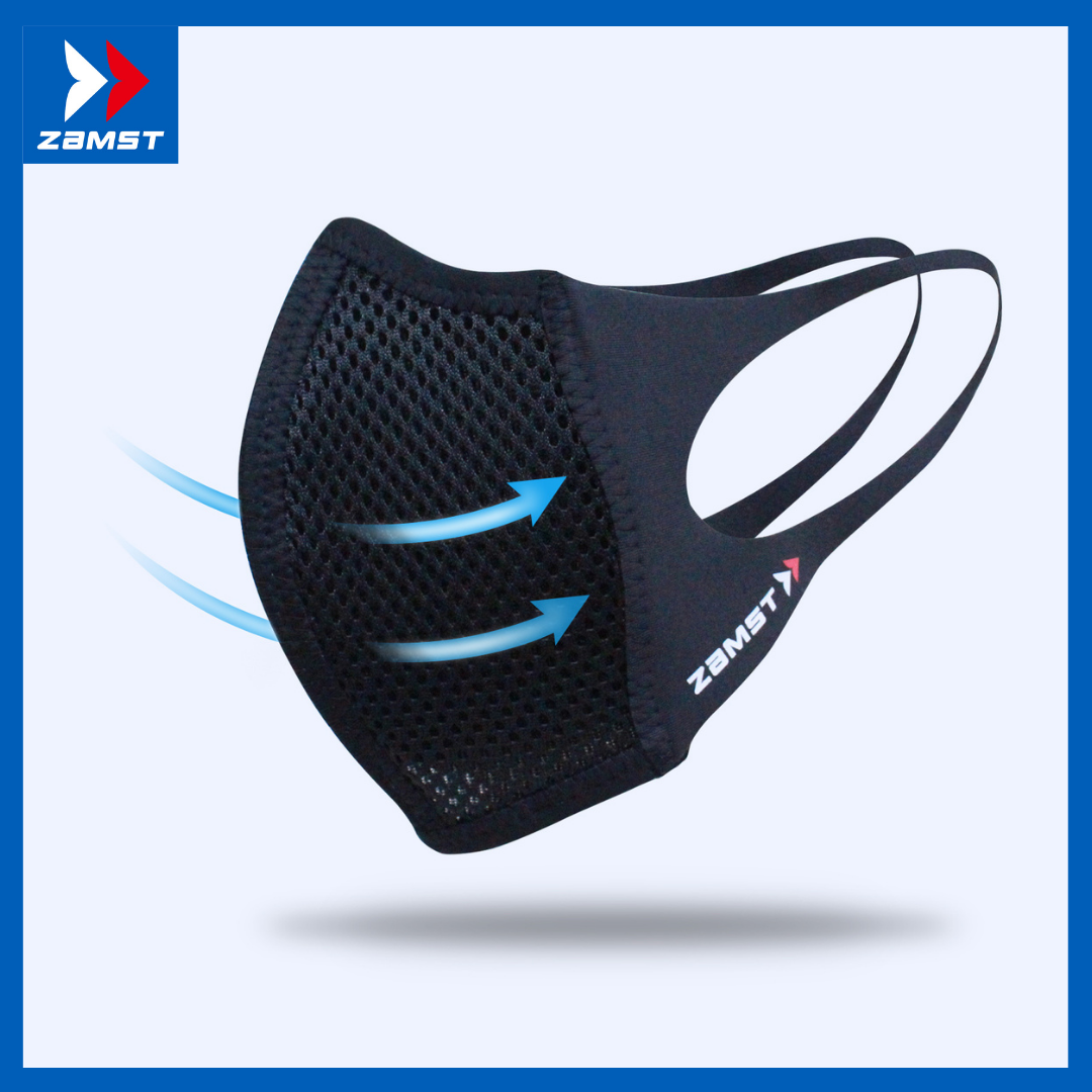 Khẩu trang thể thao MOUTH COVER ZAMST (1 cái /gói)