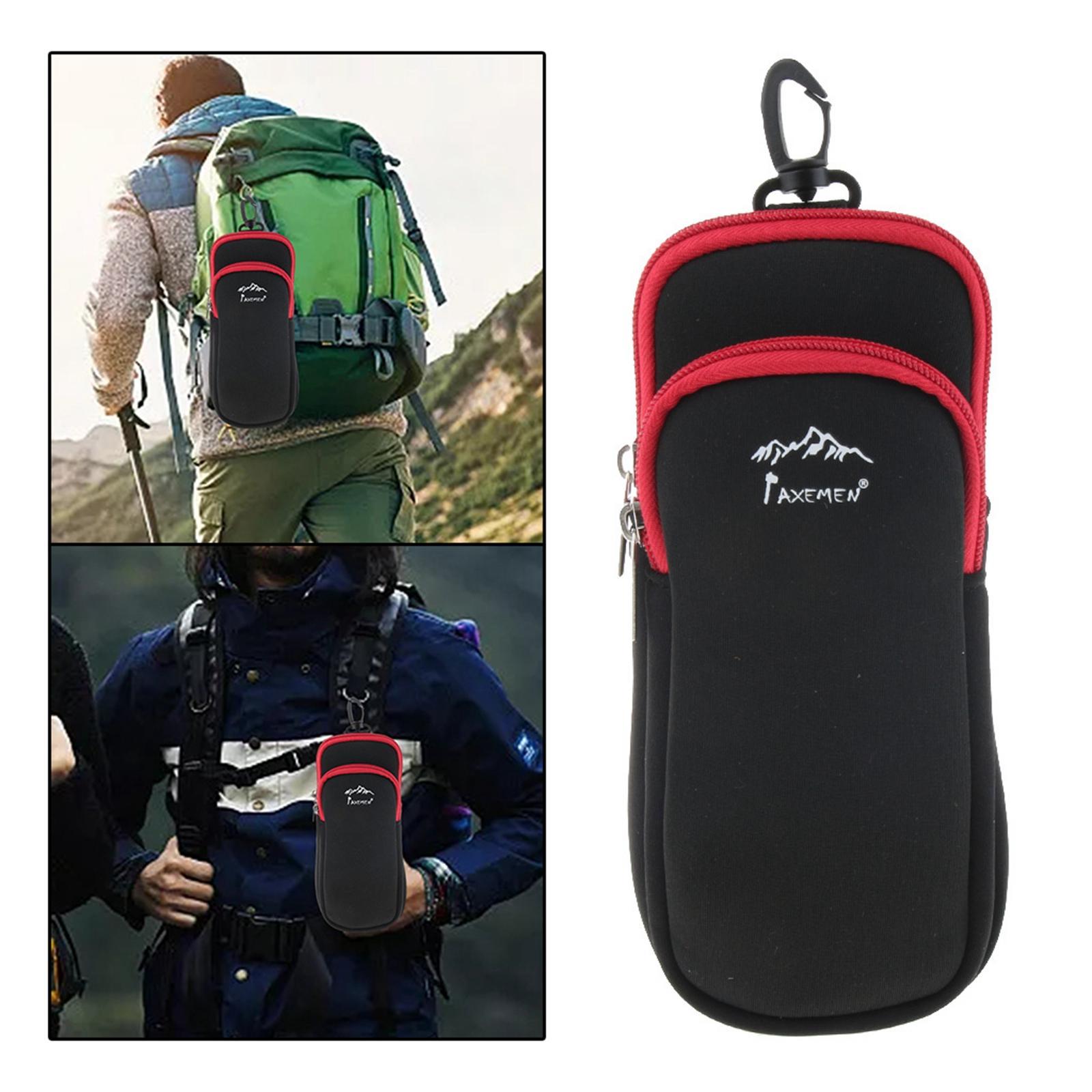 Phone Holder Storage Bag Climbing Running Black