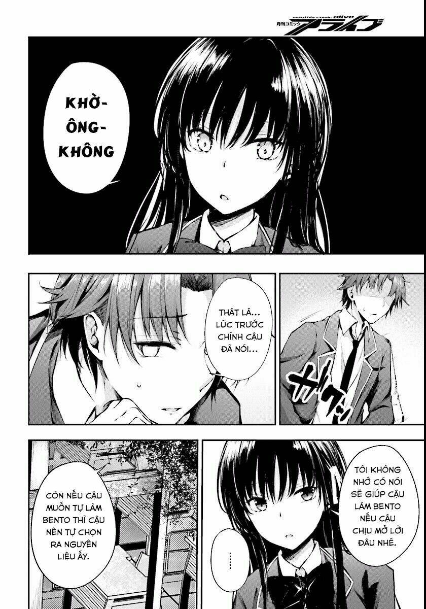 chào mừng đến với lớp học thượng đẳng: √horikita chapter 4 10