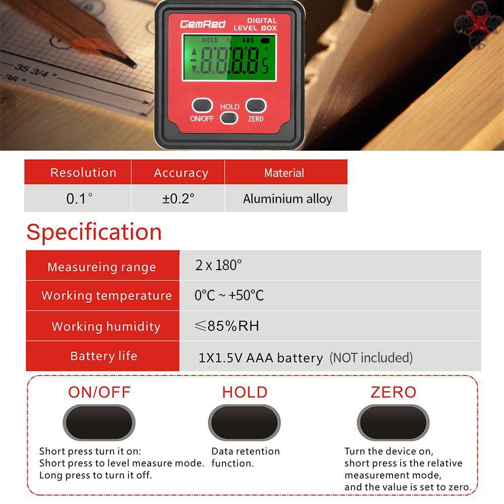 Thước Đo Góc Kĩ Thuật Số Chuyên Dụng