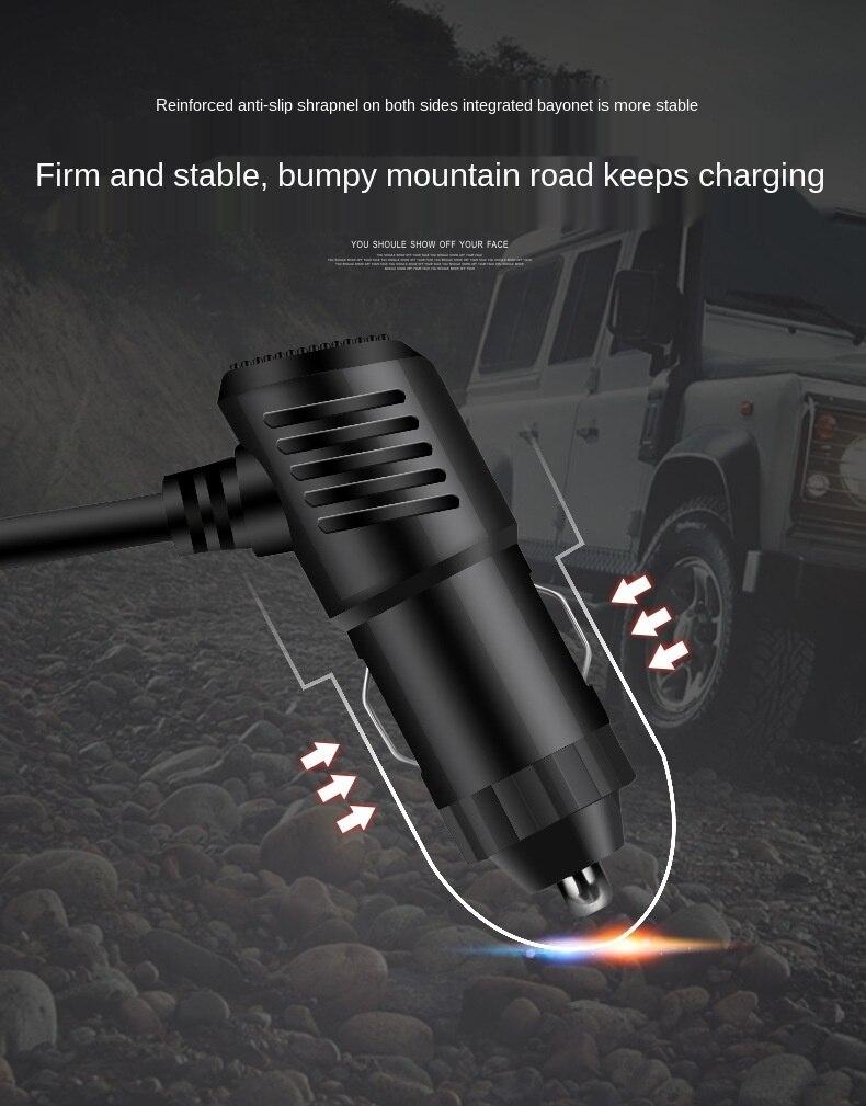 Quạt Làm Mát Xoay 360 Độ 12v / 24v Cho Xe Hơi