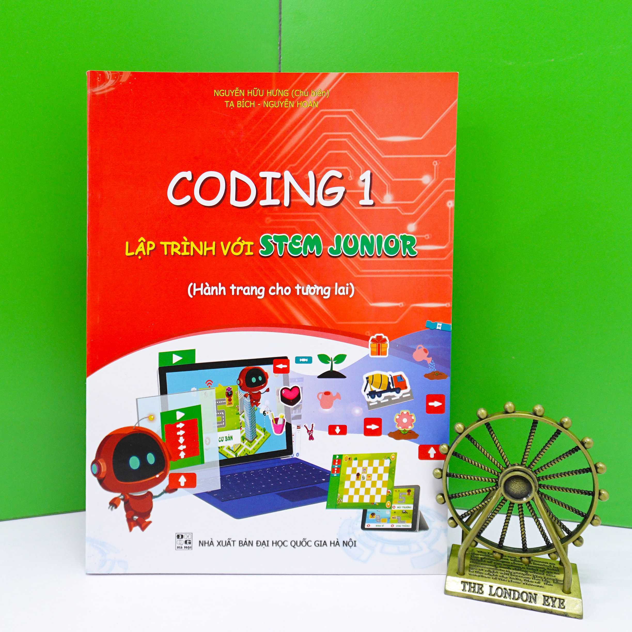 Bộ sách kèm ứng dụng lập trình cho học sinh từ 4 - 7 tuổi (Lập trình với STEM JUNIOR)