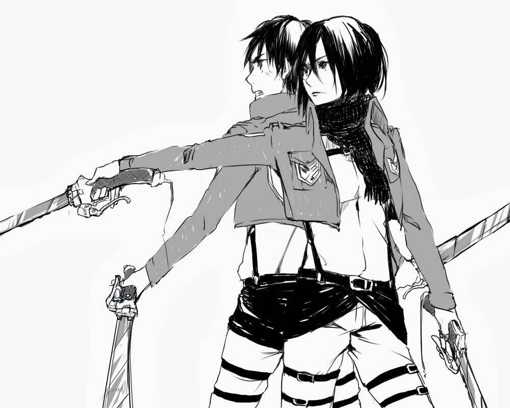 tấn công người khổng lồ - doujinshi eren x mikasa chapter 44 2