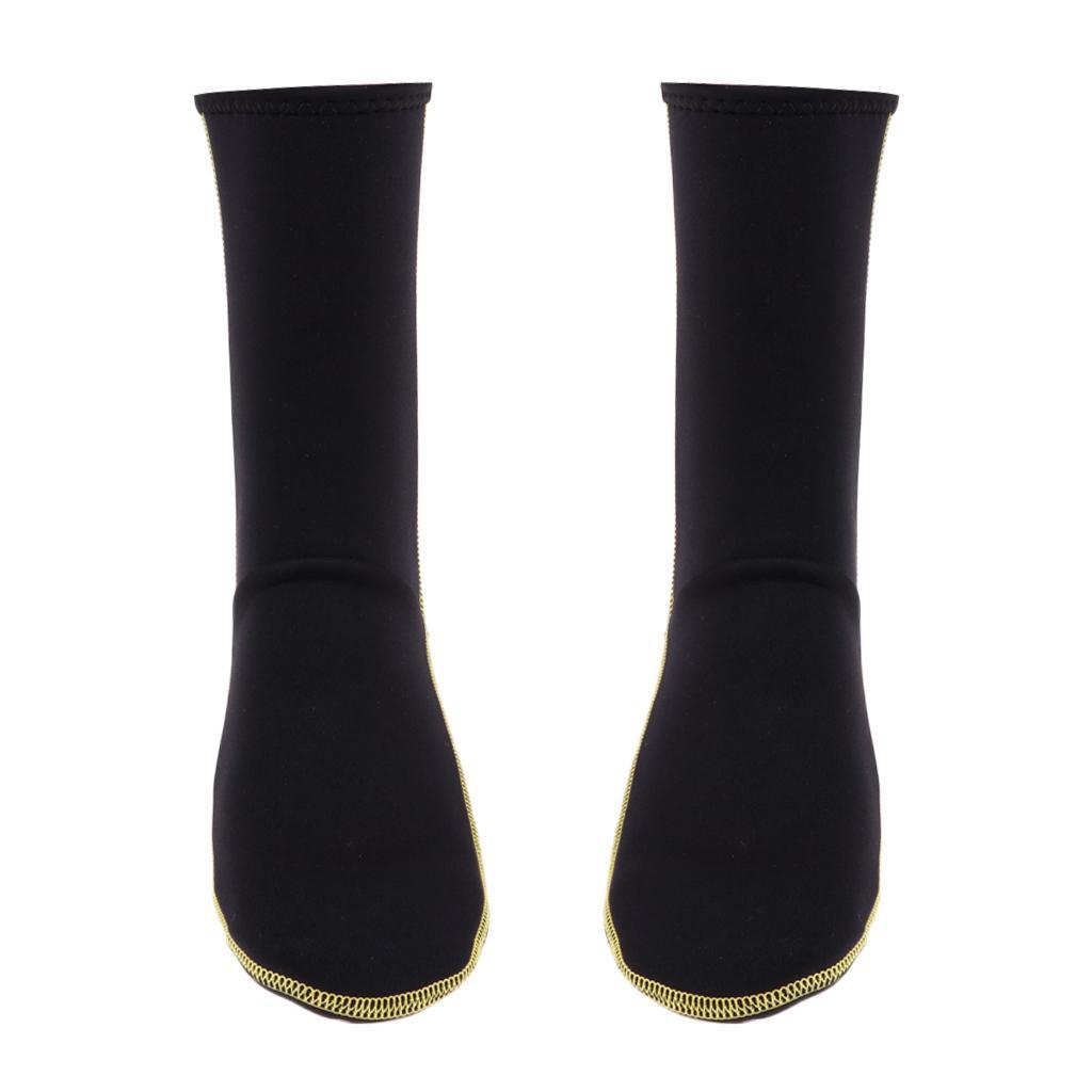 1 Pair Water Shoes Beach Fin Socks Neoprene Diving Boots Scuba Snorkel Booties Surfing Wetsuit Sports Waterproof Foot  for Men Women