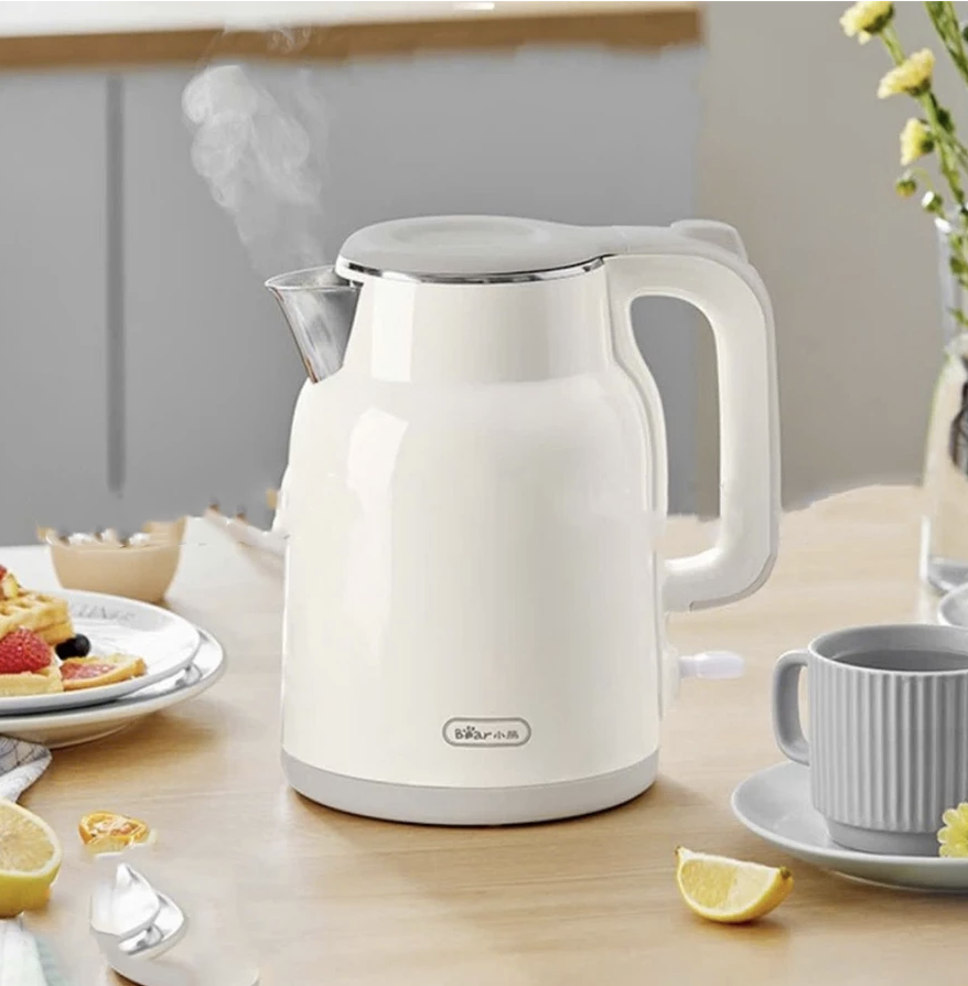 Ấm Siêu Tốc Phong Cách Cổ Điển Bear ZDH-Q15U8 Dung Tích 1.5L Công Suất 1500 W - Hàng Nhập Khẩu - 1.5 Lít