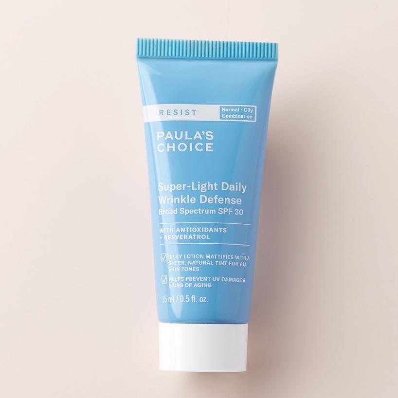 Kem Chống Nắng Vật Lý Cho Da Dầu Lão Hóa Paula's Choice Resist Super - Light Daily Wrinkle Defence 60ml
