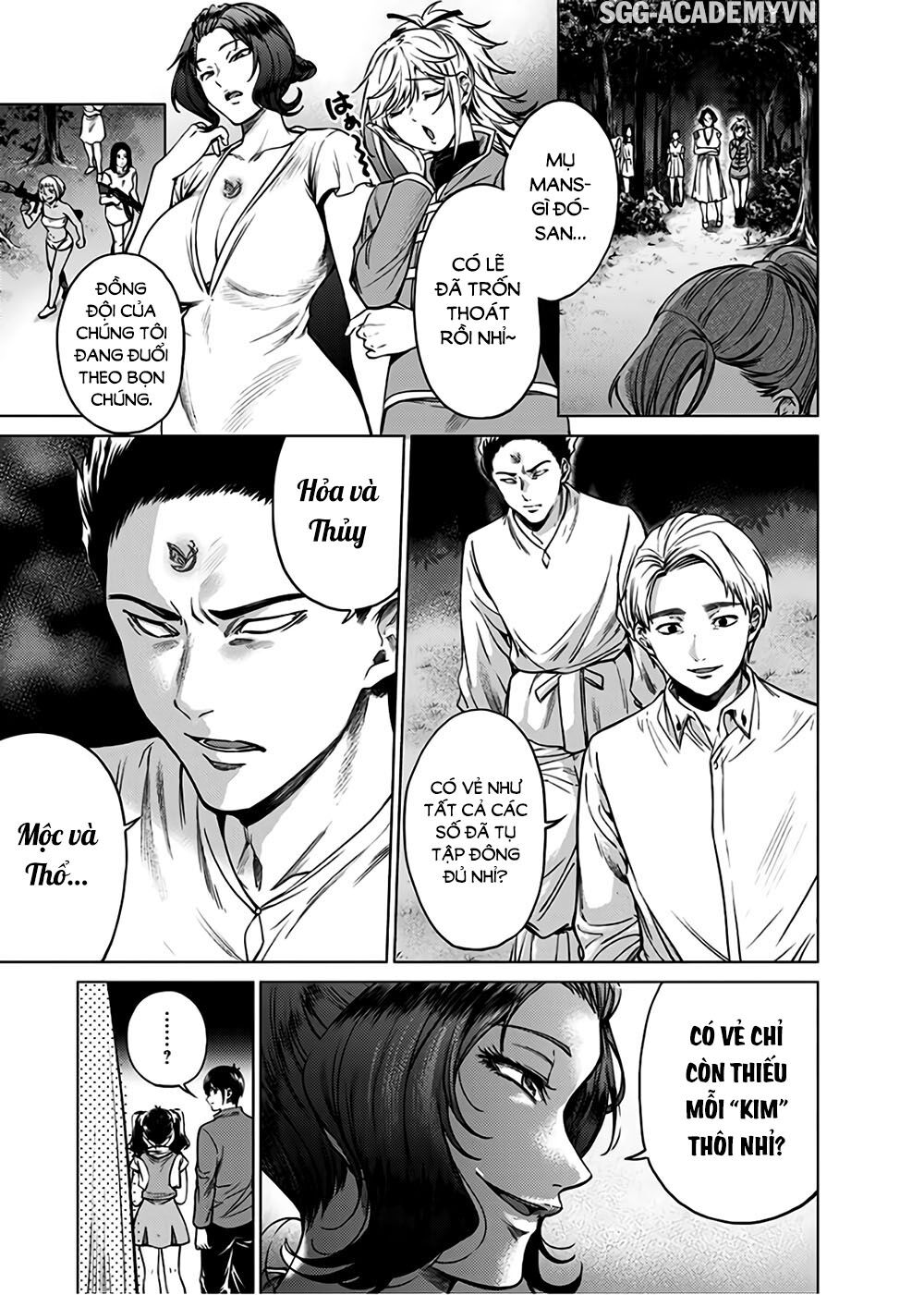 dàn harem cuối cùng chapter 85 3