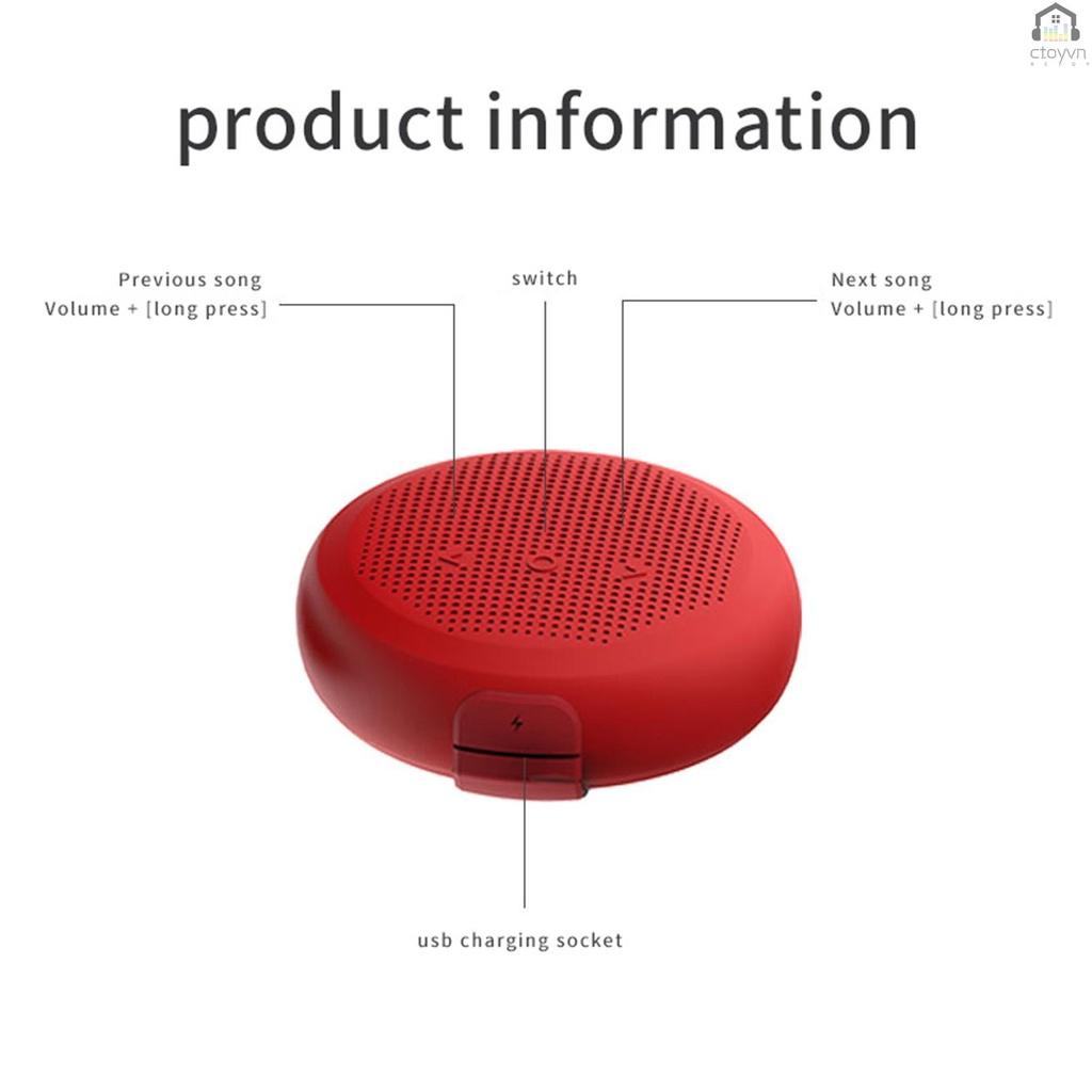 Loa Bluetooth 4.1 BT2288 IPX7 kèm micro và cáp sạc