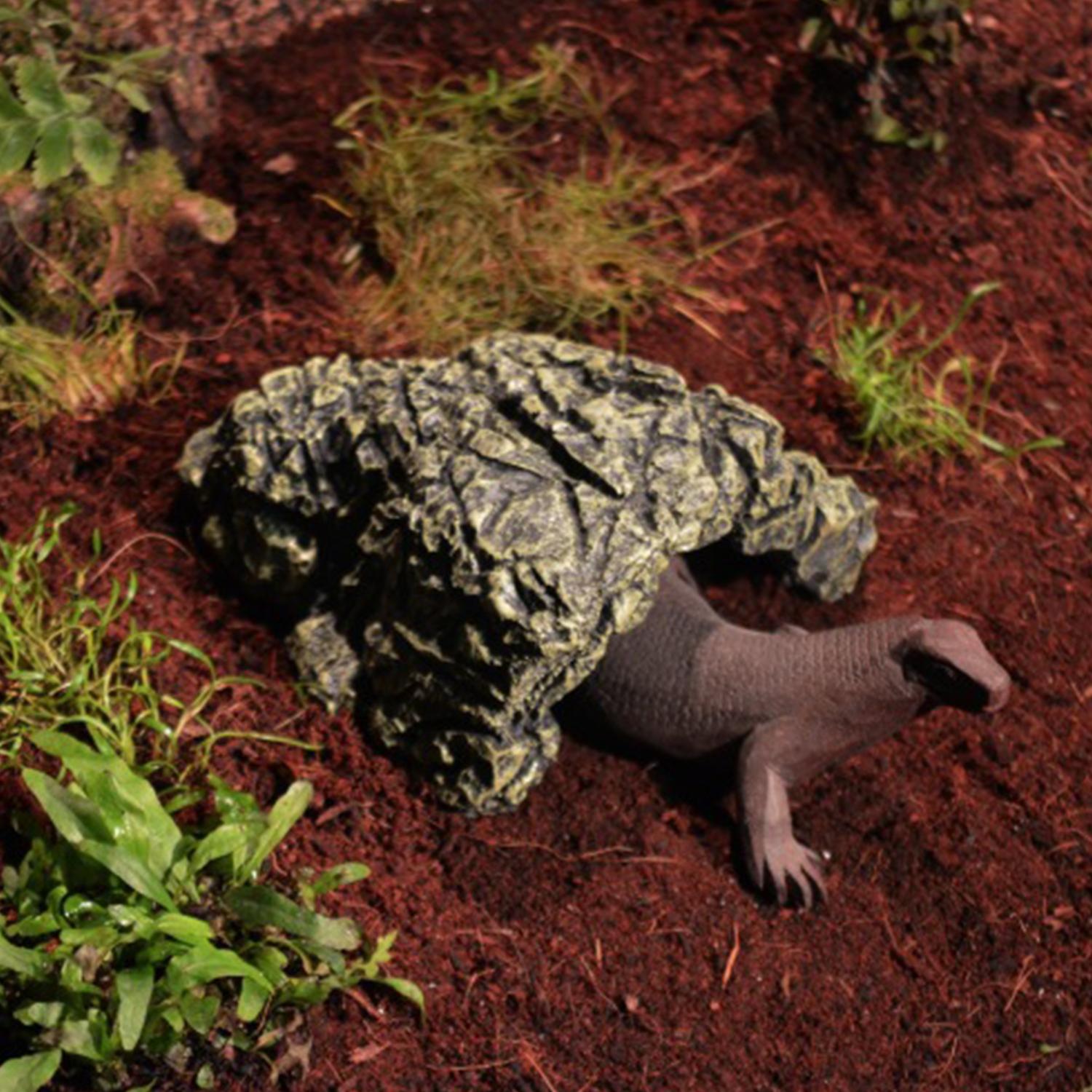 Hang động bò sát bằng nhựa, Trang trí hồ cá