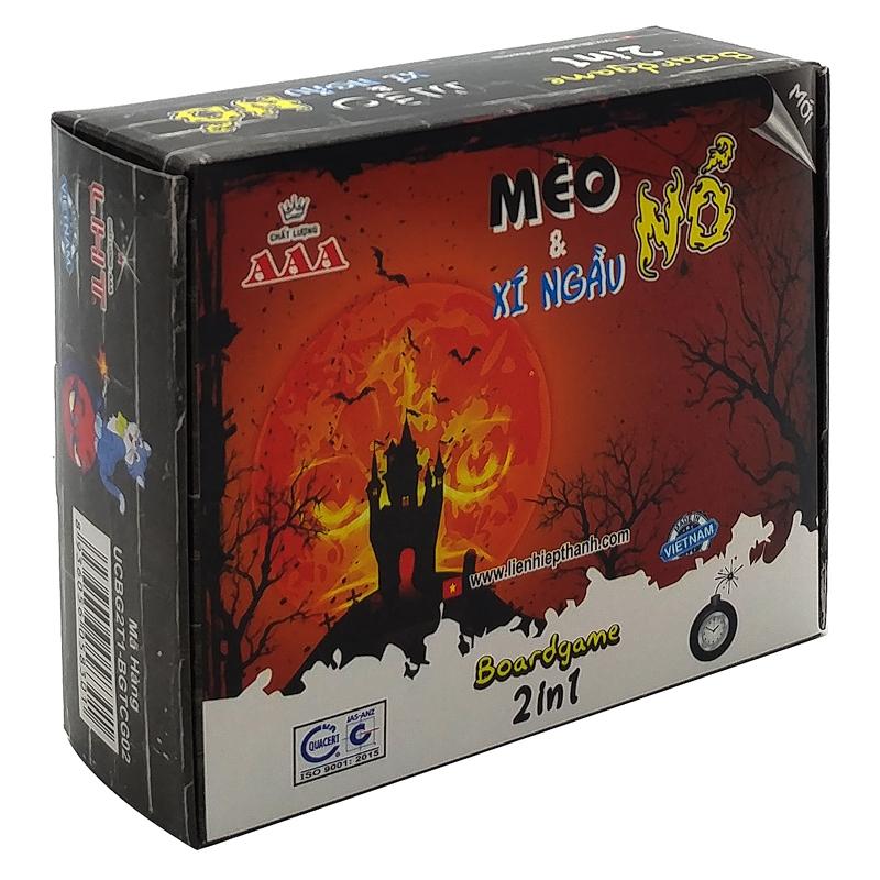 Boardgame 2in1 LHT Mèo Nổ - Xí Ngầu Lắc