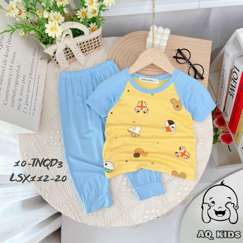 MINKY MOM Bộ Tay Ngắn Quần Dài Siêu Xinh