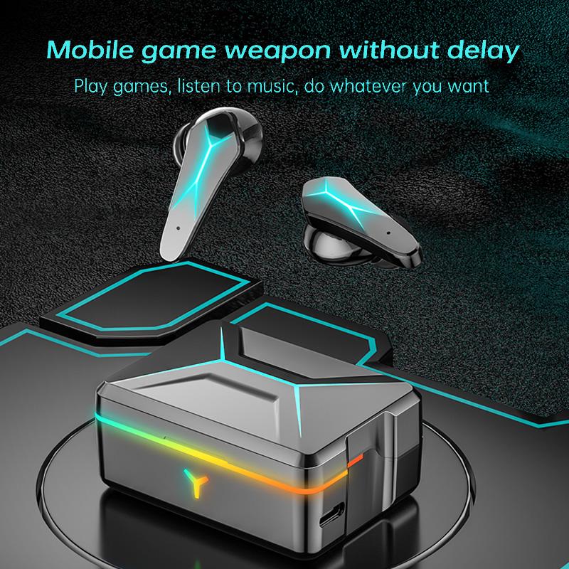 Smorss X7 TWS Tai Nghe Chơi Game Không Dây Bluetooth Tai Nghe HIFI Độ Trễ Thấp Tai Nghe Giảm Tiếng Ồn-Tai Tai Nghe Nhét Tai Có Mic