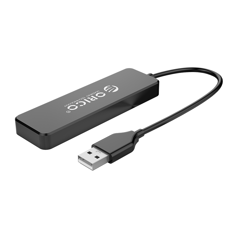 Bộ chia USB HUB ORICO FL01-BK 4 cổng USB 2.0- Hàng Chính Hãng