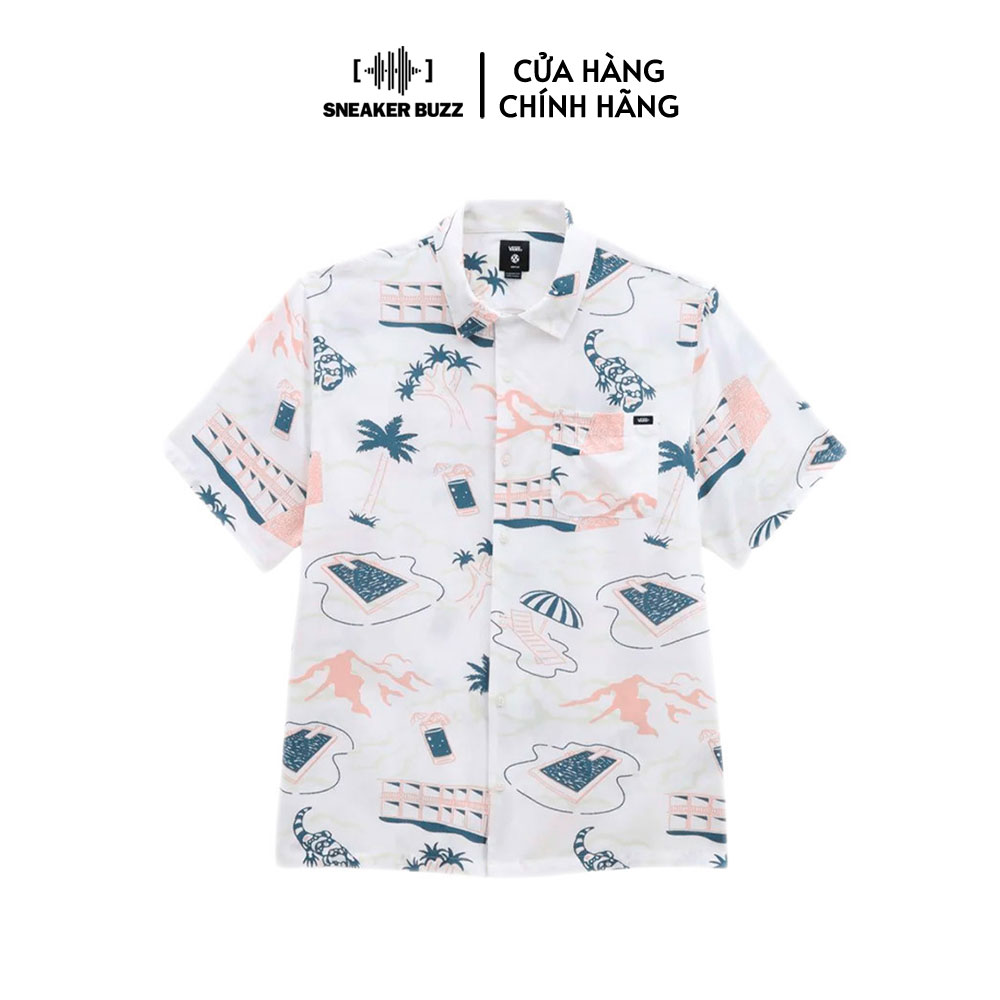 Áo Vans Scenic Ss Shirt VN0007X5WHT