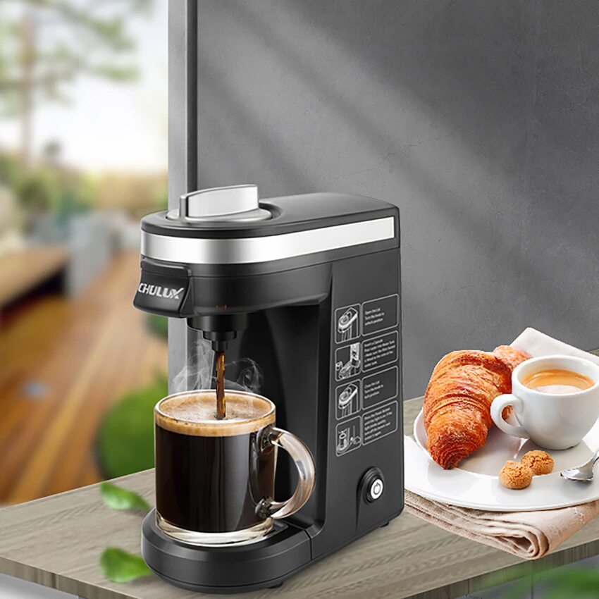 Máy pha cà phê viên nén Nespresso Chulux QF-CM801 - Hàng Nhập Khẩu