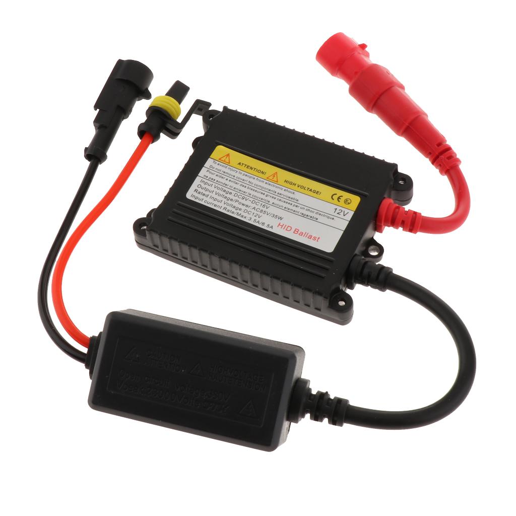 Universal 12V AC 35W Xenon Light Slim Digital Ballast Conversion Replacement