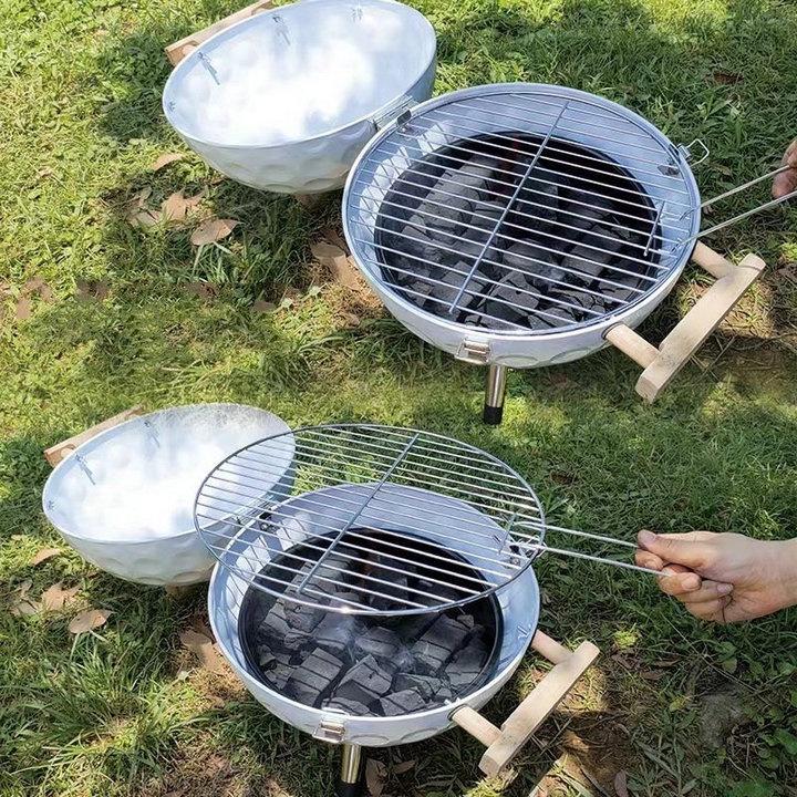 LÒ NƯỚNG DẠNG TRÒN LÀM CHÍN THỨC ĂN NHANH CHÓNG BBQ GOLF CLUB