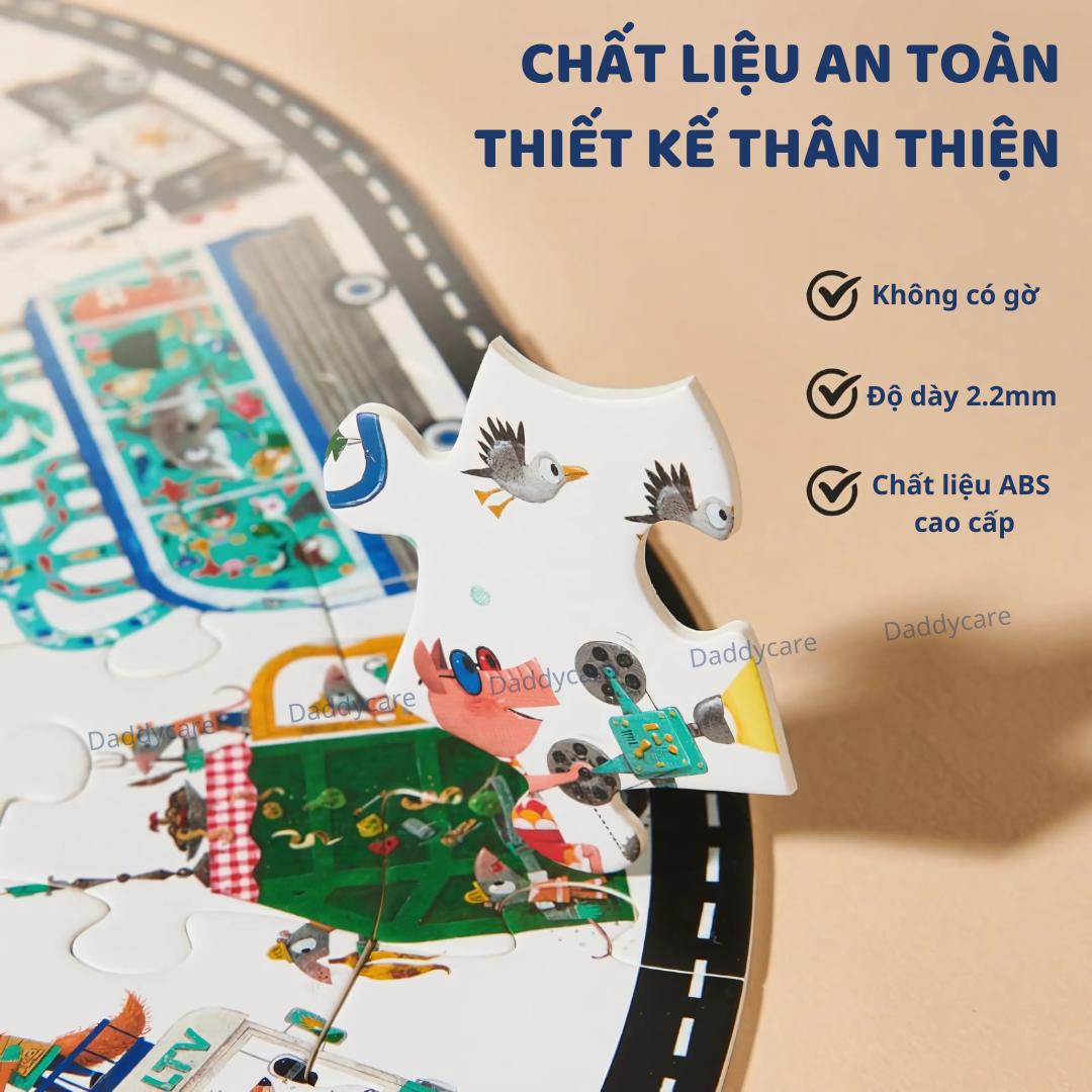 Đồ Chơi Xếp Hình cho bé Vali Khủng Long Dinosaus Age, Đồ Chơi Thông Minh