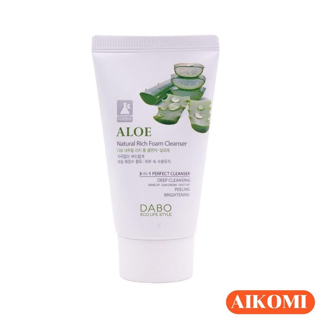 Sữa Rửa Mặt DABO Lô Hội 3 in 1 chính hãng hàn quốc - 60ml