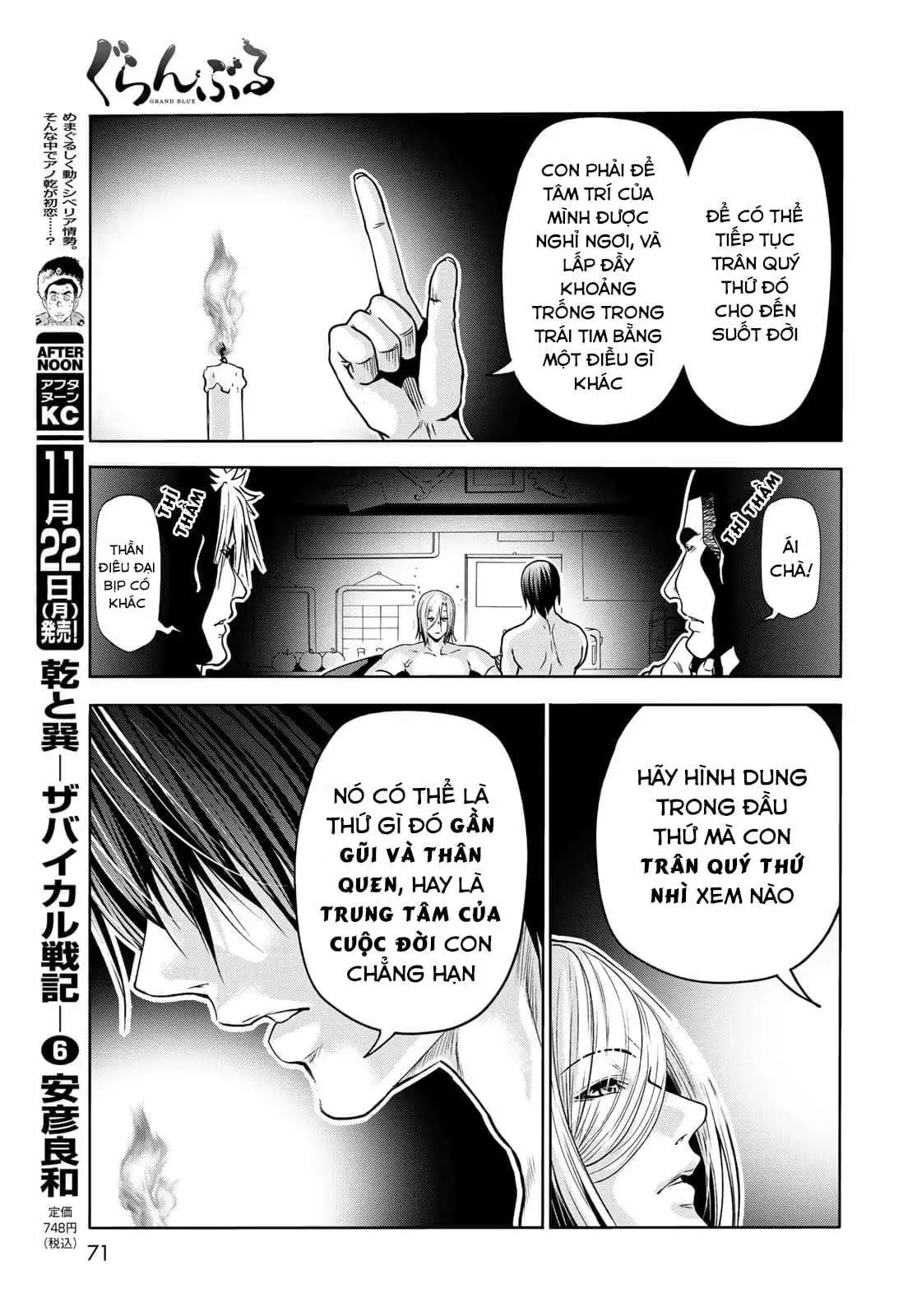 cô gái thích lặn - grand blue chapter 73 35