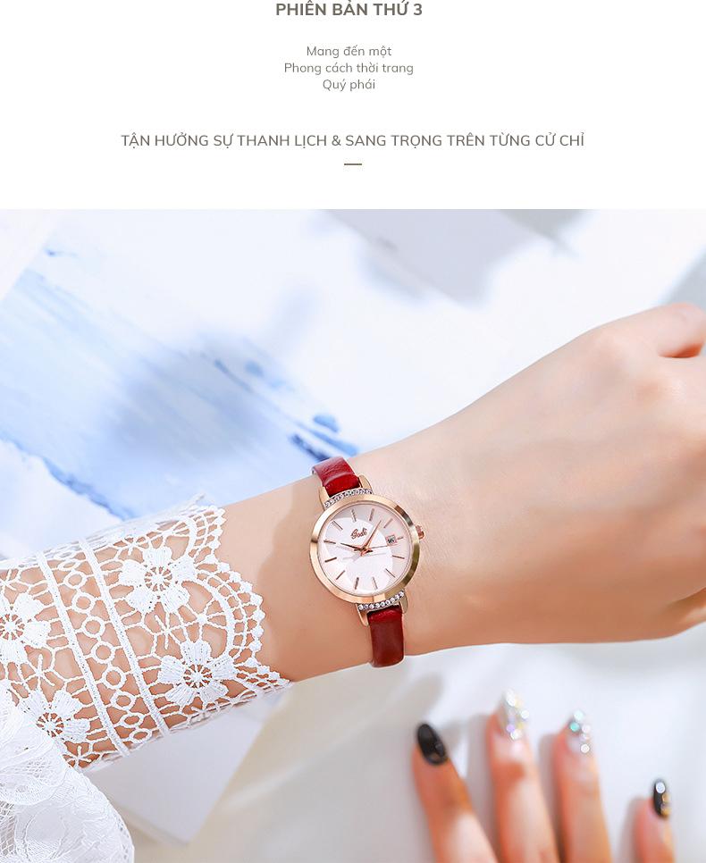 Đồng hồ nữ GEDI thời trang Hàn Quốc - Hàng chính hãng