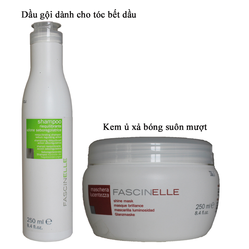 Dầu gội cân bằng dầu chống bết tóc FASCINELLE REEQUILIBRATING SHAMPOO 250ml - DMC002