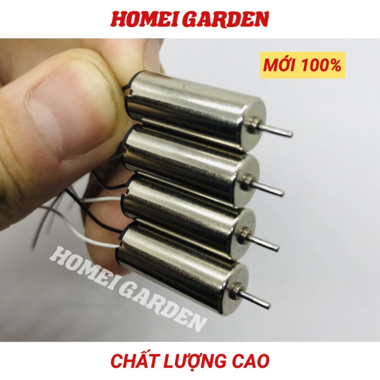 Motor máy bay mini 820 dây đen trắng 3.7V - 4.2V từ tính mạnh tốc độ 48000 RPM - D0248