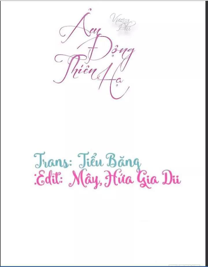 vương phi - âm động thiên hạ chapter 1 3