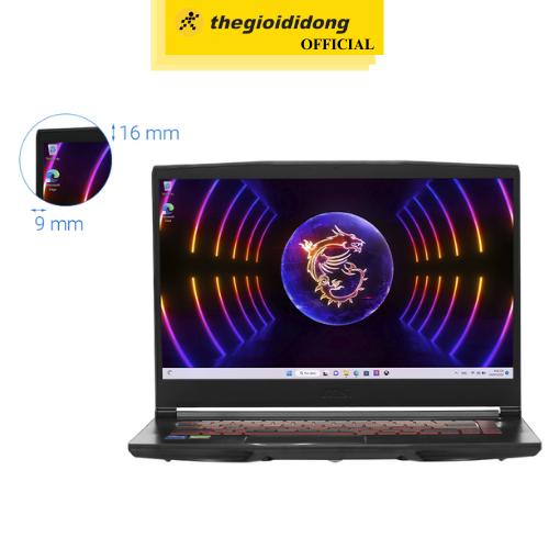 Laptop MSI Gaming GF63 Thin 12VE i5 12450H/16GB/512GB/6GB RTX4050/144Hz/Win11 (460VN) - Hàng Chính Hãng