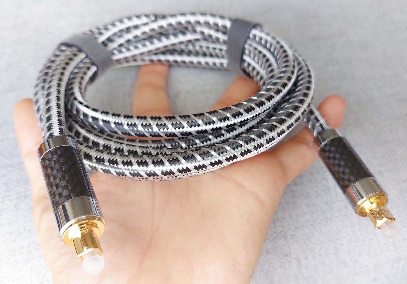 Dây Optical Quang cao cấp – Dây cáp quang âm thanh (Optical/ Toslink Cable) Chơi Nhạc Cổng Quang Tuyệt Vời - Hàng nhập khẩu