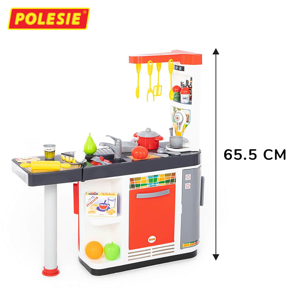 Bộ Đồ Chơi Nhà Bếp Master Chef, Đồ Chơi Nấu Ăn An Toàn, Phát Triển Tư Duy Cho Bé – Polesie Toys MS: 67609