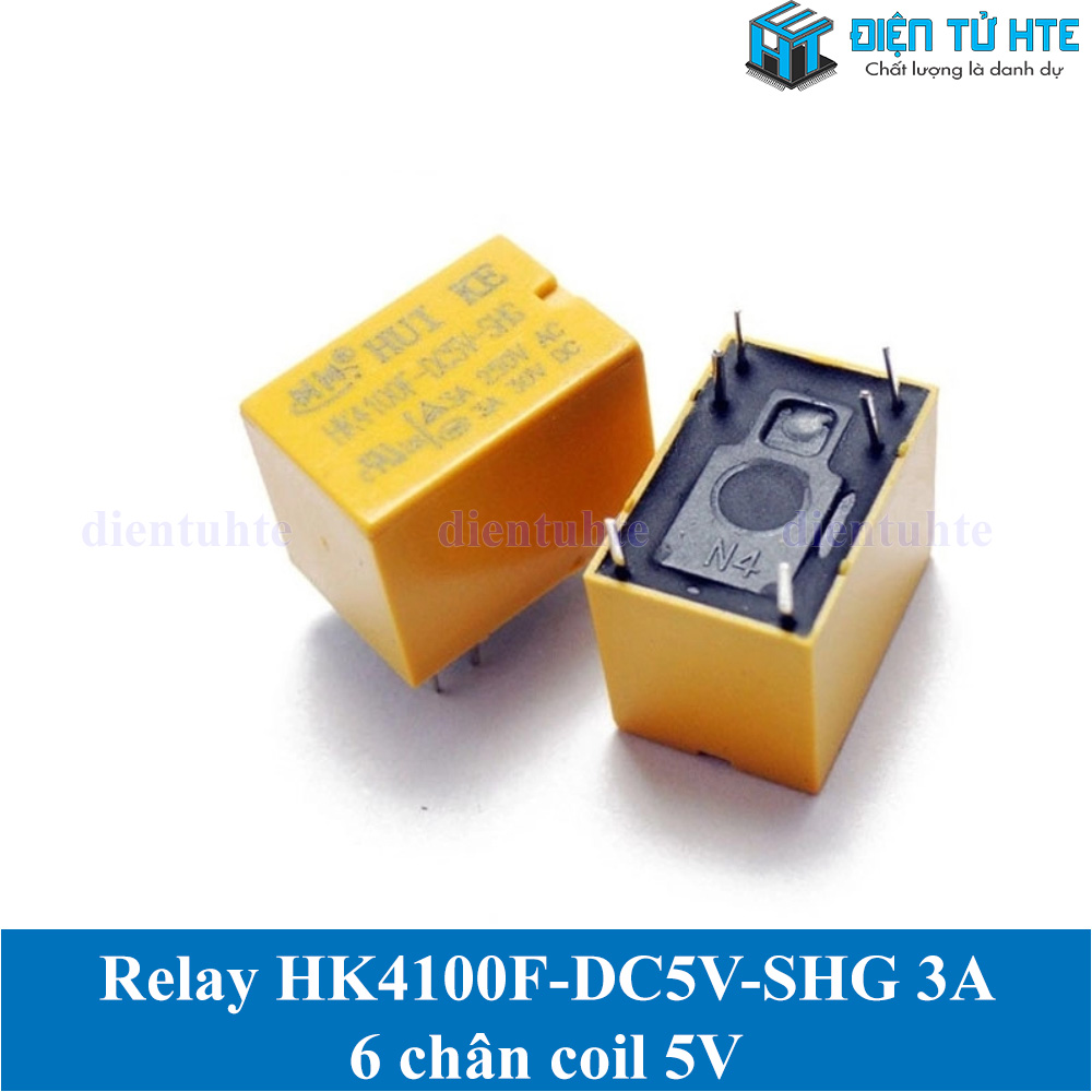 Relay HK4100F-DC5V-SHG 3A 6 chân coil 5V