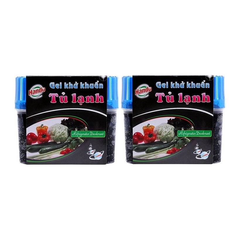 Bộ 2 hộp gel khử khuẩn tủ lạnh 150g Hando