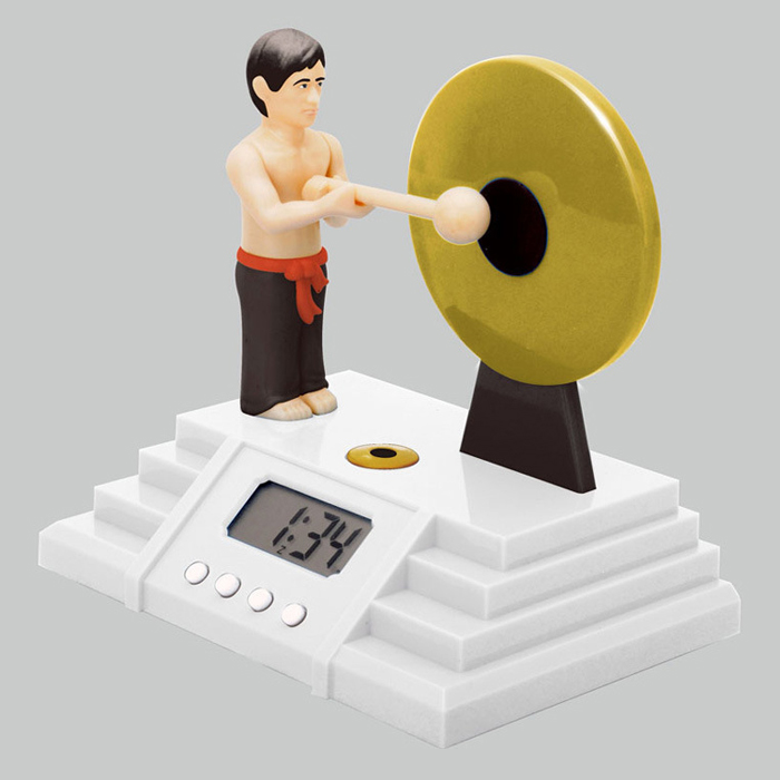 Đồng Hồ Báo Thức Đánh Chiêng - Knock The Gong Clock