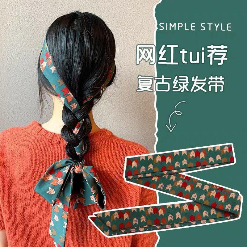 Khăn lụa buộc tóc / quàng cổ - UniLabel
