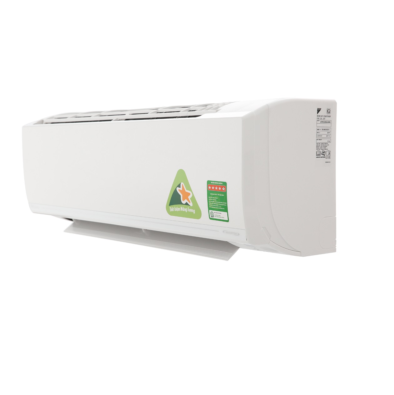 Máy Lạnh Daikin Inverter 1.0 HP ATKC25UAVMV Mẫu 2019 - Hàng Chính Hãng