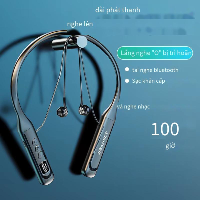 Đảm bảo chất lượng Người nổi tiếng trên Internet phát sóng trực tiếp với hàng hóa tai nghe giám sát không dây Bộ phát 2.0 thể thao Bluetooth 5.3 phiên bản tai nghe treo cổ thể thao