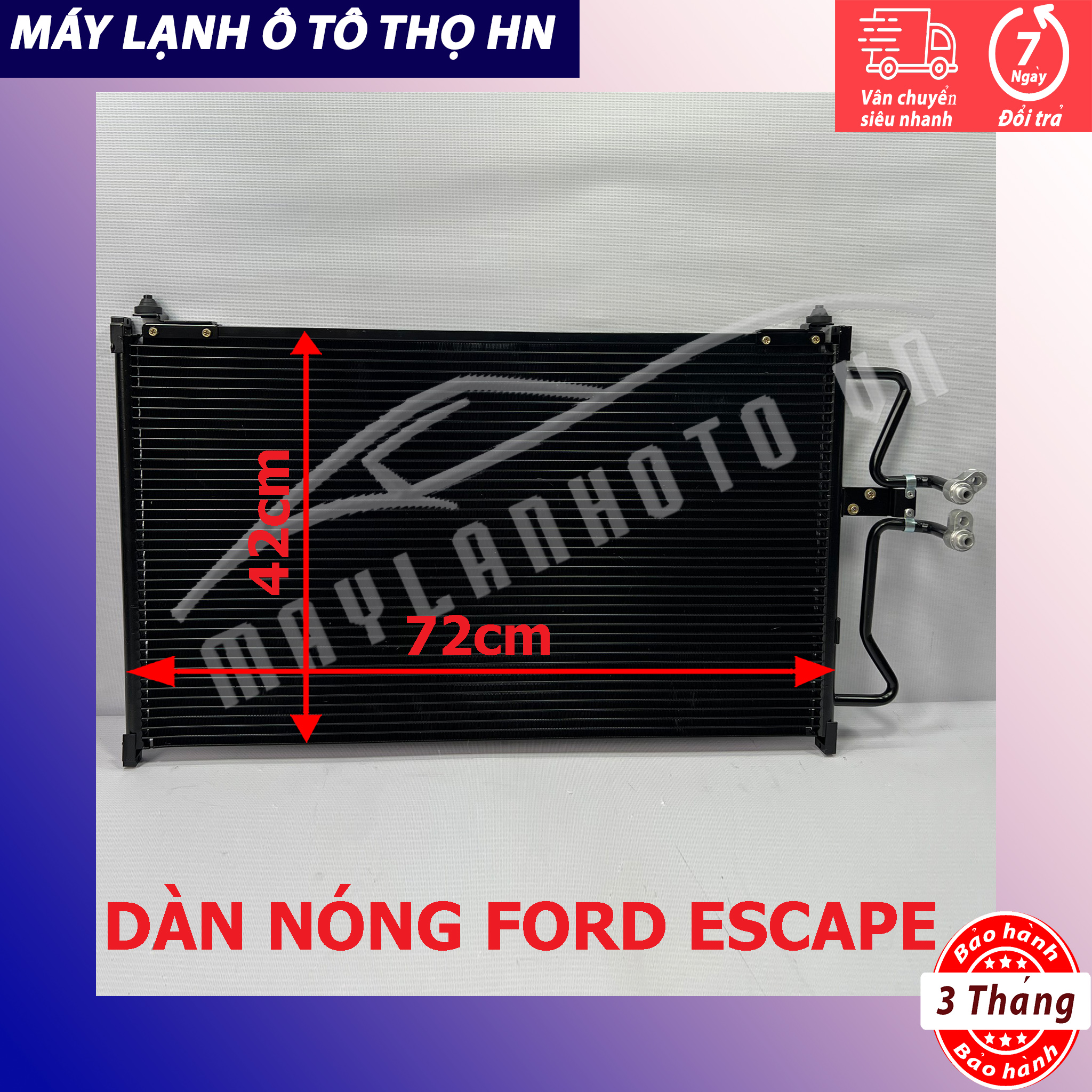 Dàn  nóng Ford Escape 2005 hàng xịn Thái Lan