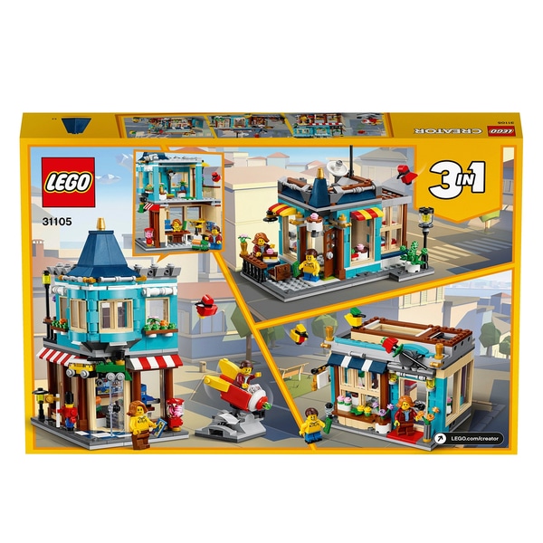 Mô hình đồ chơi lắp ráp LEGO CREATOR Cửa Hàng Đồ Chơi Nhà Phố 31105 ( 554 Chi tiết )