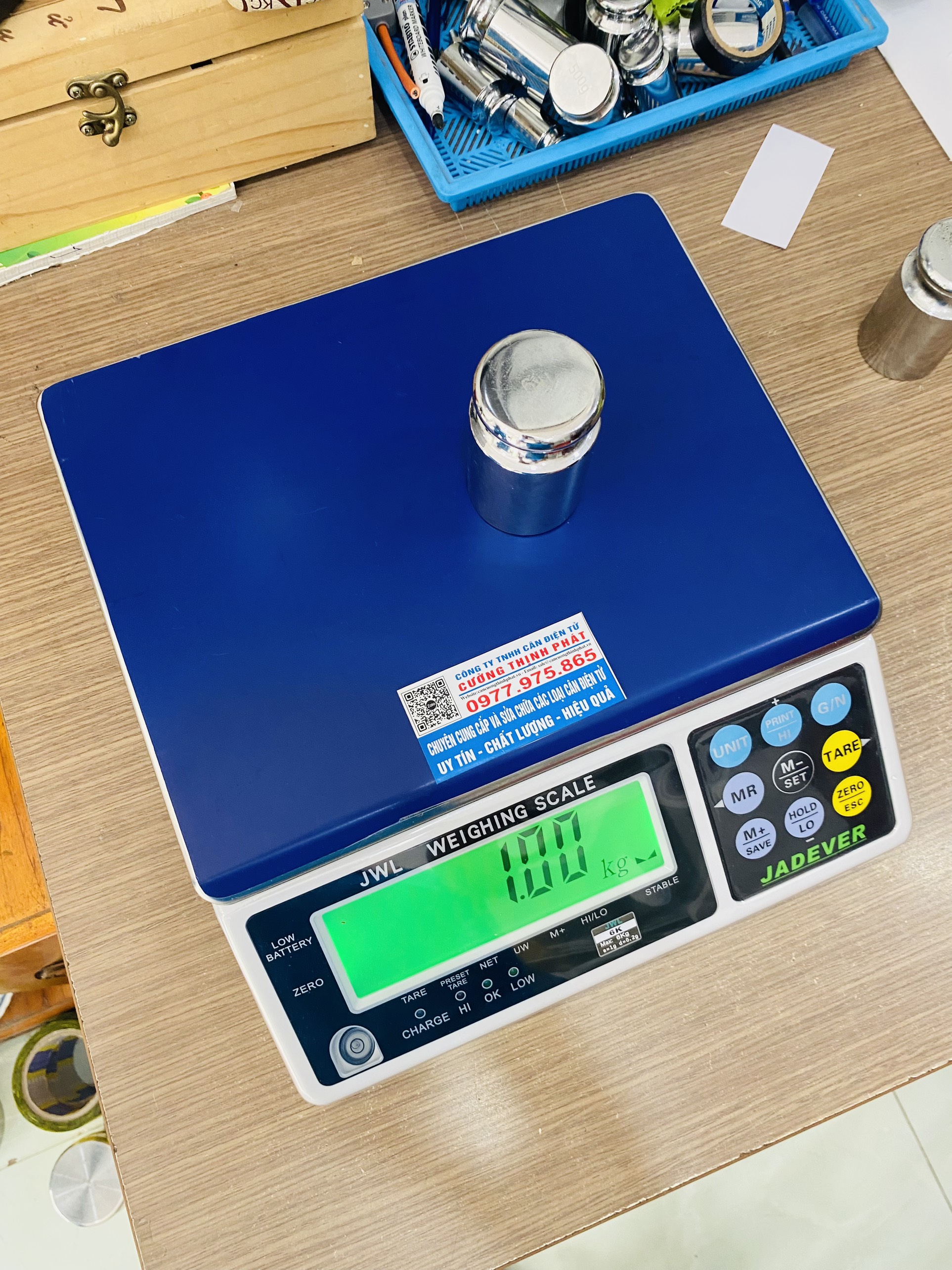 Cân Điện Tử Jadever JWL 15kg Model JWL 15KG/0.5g