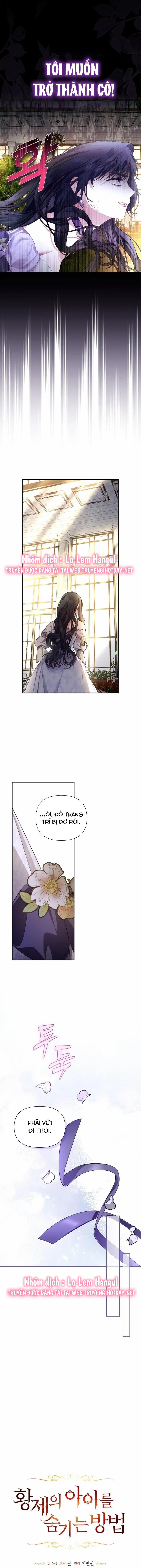 cách che giấu đứa con của hoàng đế chapter 82 10