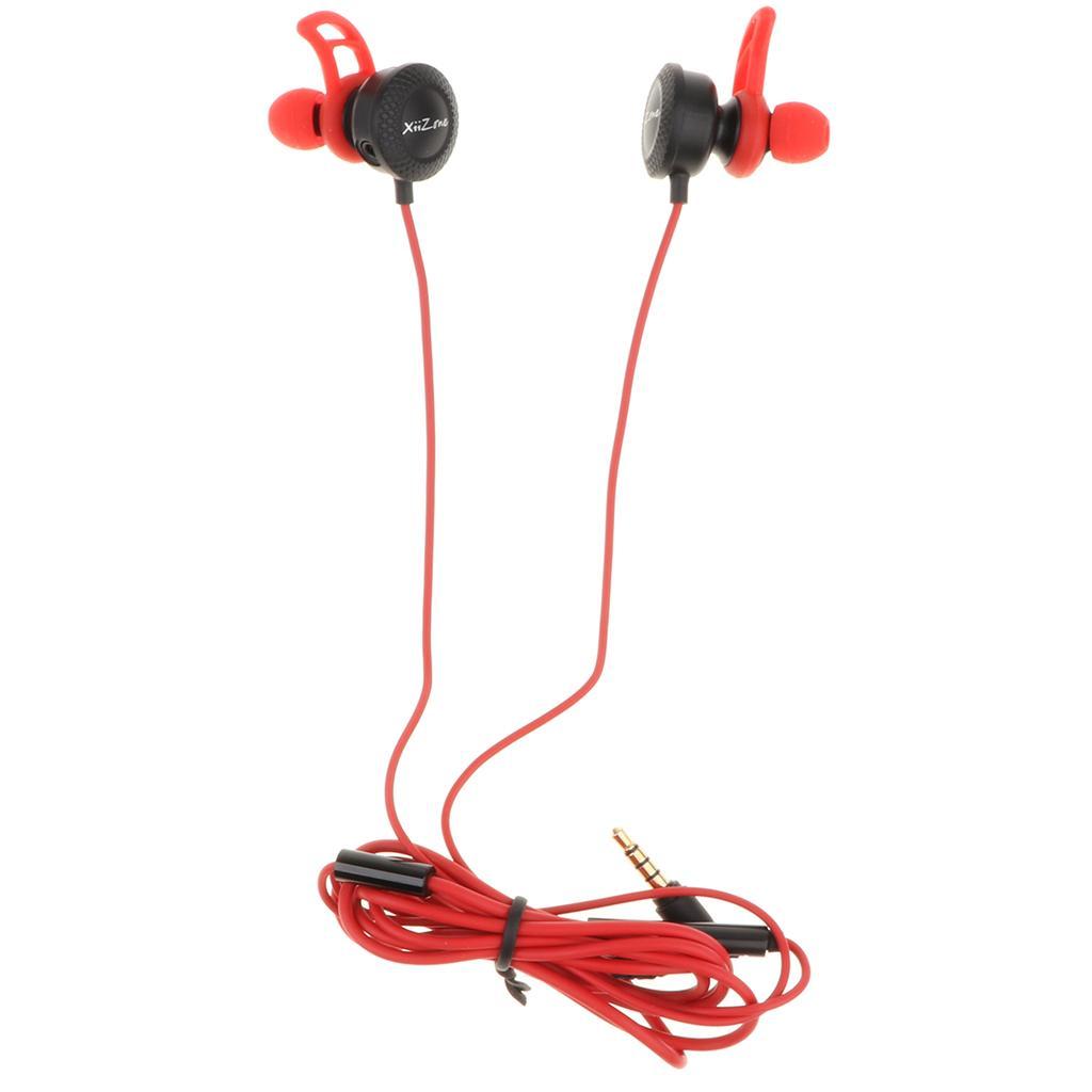 3.5mm Earphone Noise Isolating In Ear Headphone Wired Game Headset