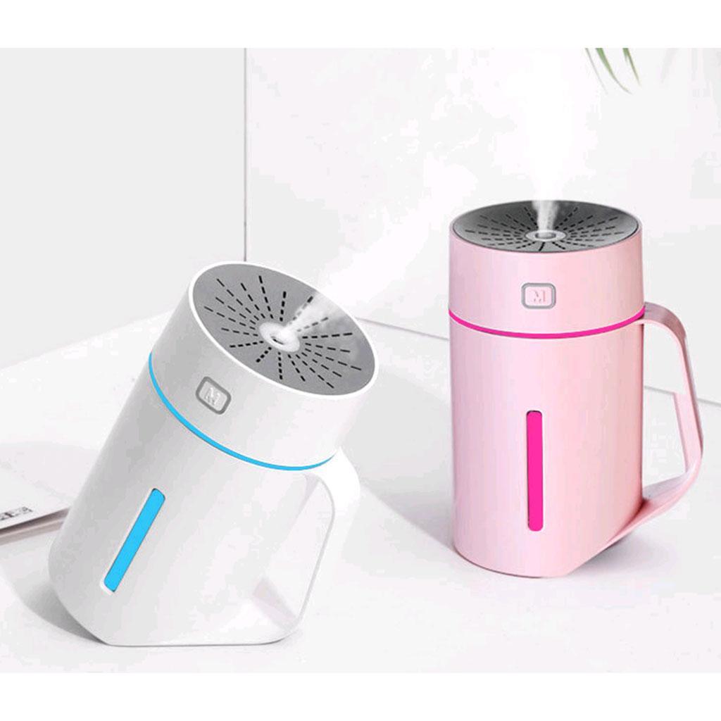 USB Ultrasonic Humidifier LED Light Air Purifier Aroma Diffuser