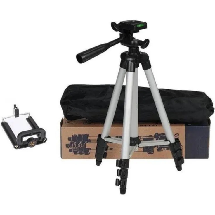 Chân máy ảnh Tripod 3110 tặng Giá kẹp điện thoại, Remote bluetooth và Túi đựng - JL - HÀNG CHÍNH HÃNG