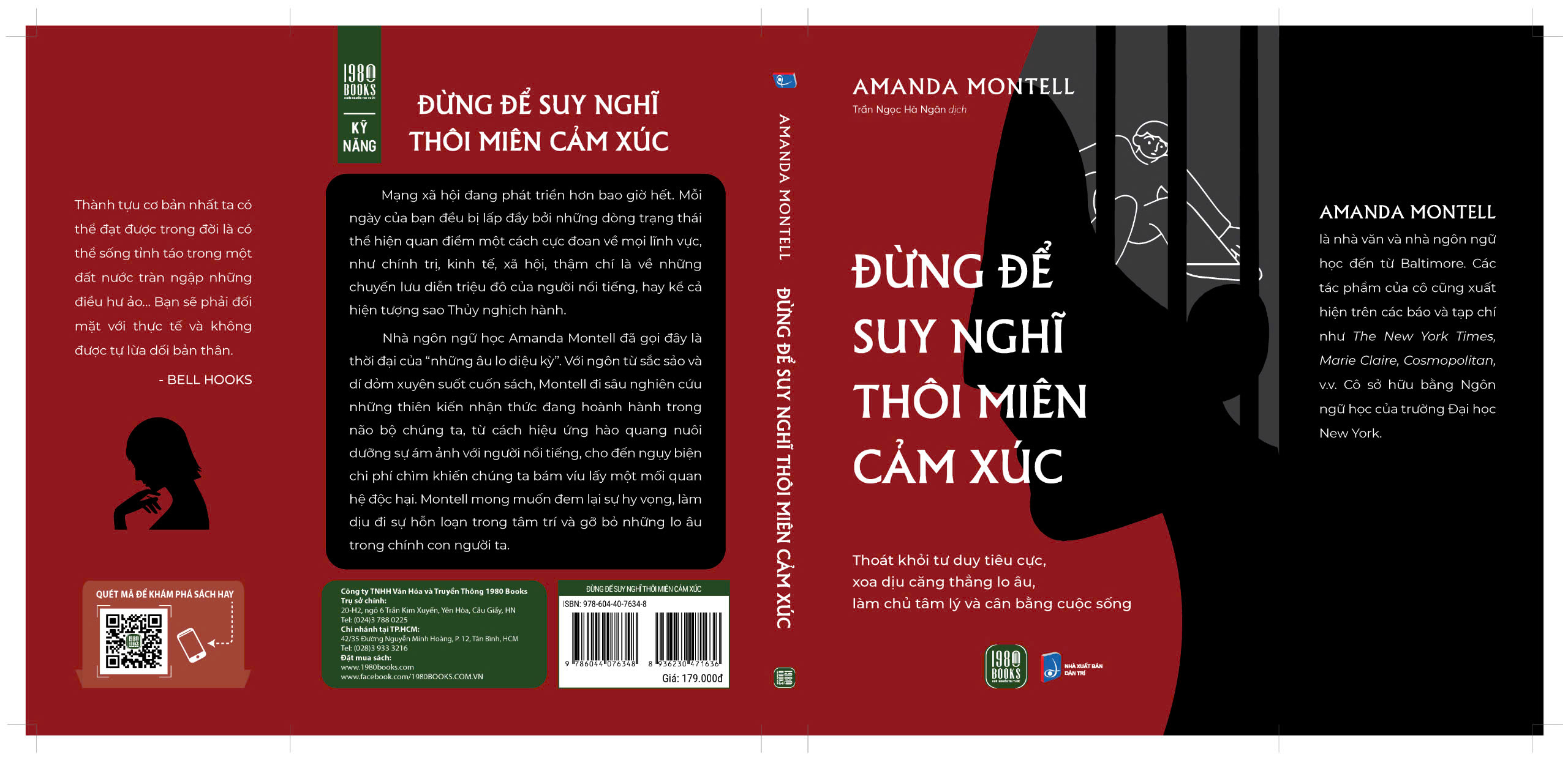 Sách - Đừng Để Suy Nghĩ Thôi Miên Cảm Xúc (Amanda Montell)