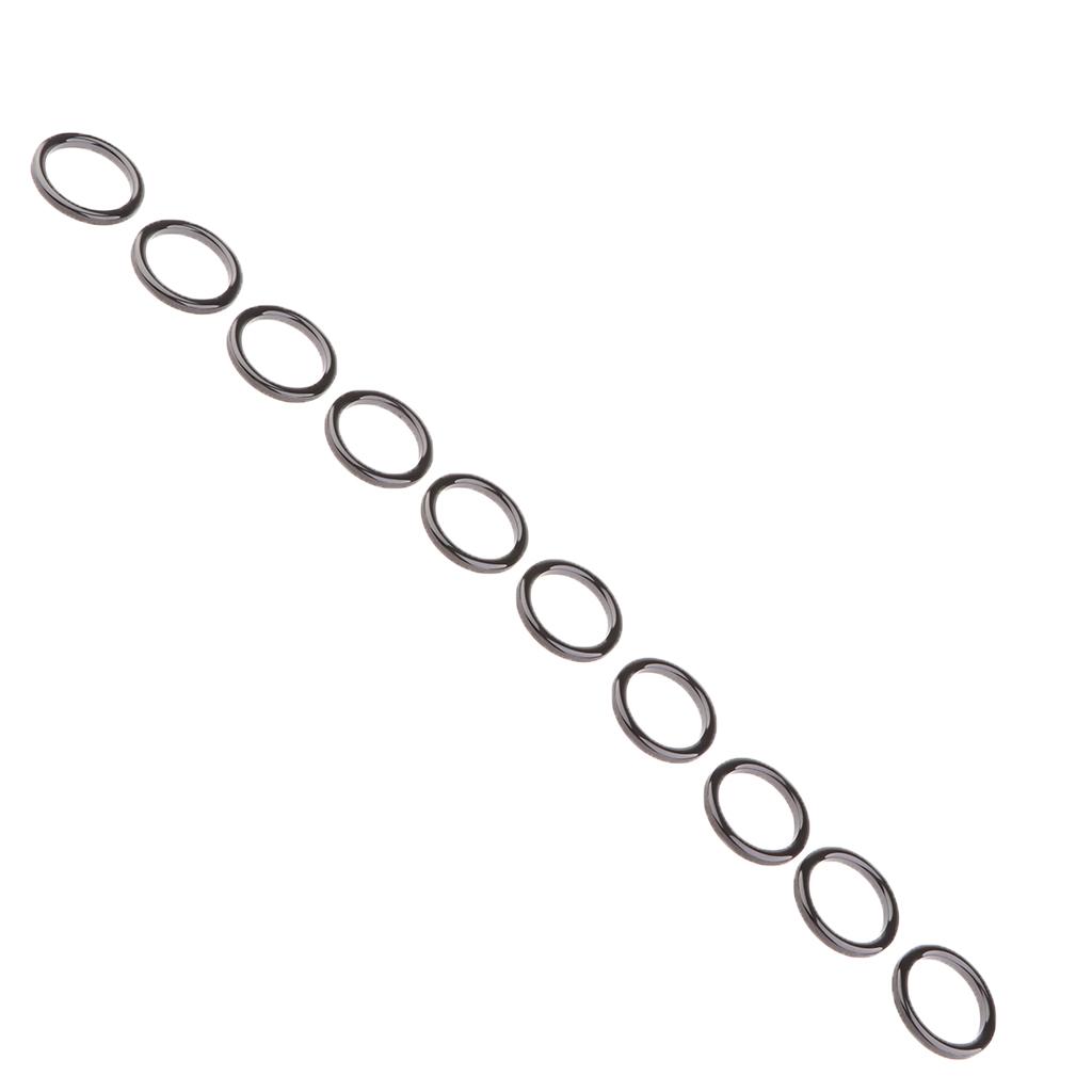 10PCS Fishing Rod Guide Tip Ring DIY   Pole Tips Ceramic Rings