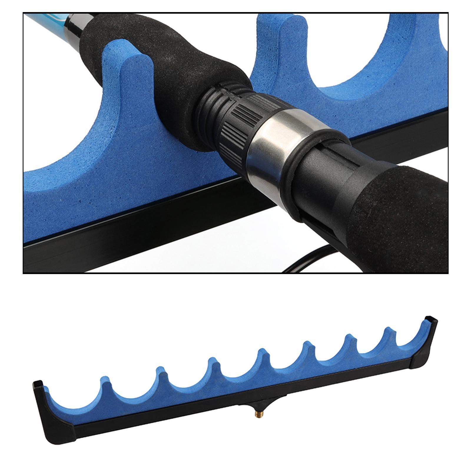 2pcs Fishing Rod Holder Tripod Stand Universal Pole Rest Head Bracket Rack